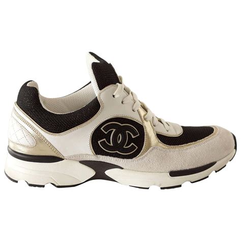 chanel white tennis shoes|chanel tennis shoes women's.